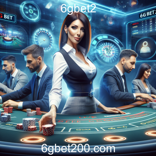 Experiência Imersiva nos Jogos Ao Vivo do 6gbet2